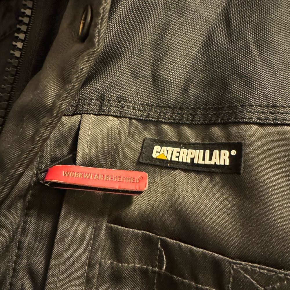 Caterpillar Dark Gray Military Jacket View 2